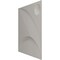 Ekena Millwork 19 5/8in. W x 19 5/8in. H Ezra EnduraWall Decorative 3D Wall Panel Covers 2.67 Sq. Ft. WP20X20EZGBW - alternate 2